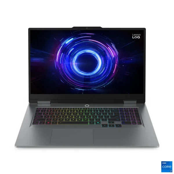 Lenovo LOQ 17IRX10 Gaming Laptop 17.3″ FHD 165Hz, i7-14700HX, RTX 5060 8GB, 16GB RAM, 512GB NVMe, DOS, Grey