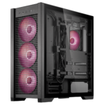ASUS TUF Gaming GT302 ARGB Tempered Glass Mid Tower PC Case – Black, 4-Fans - Image 7